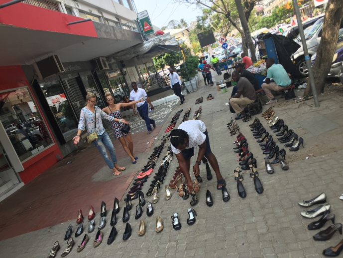 Shopping day in Maputo Shopping day in Maputo